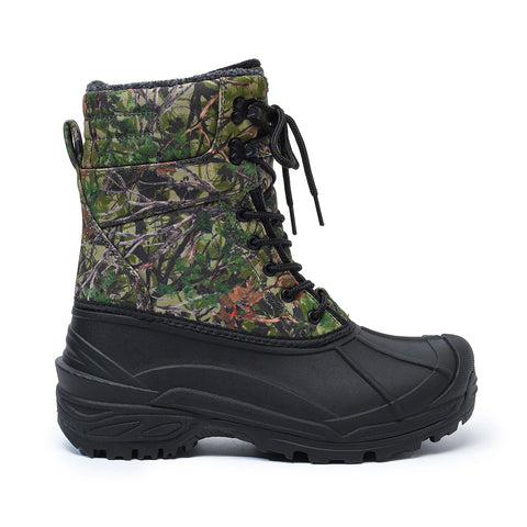 Men's Snow Shell Camouflage Snow Boots