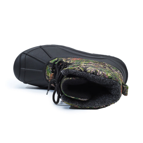 Men's Snow Shell Camouflage Snow Boots